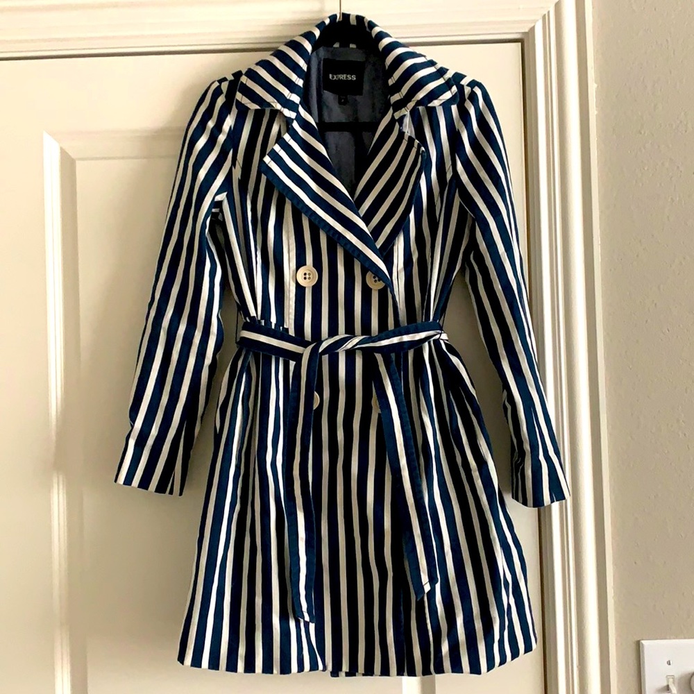Express Striped Coat